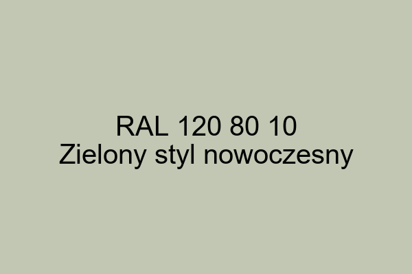 RAL 120 80 10 ral design