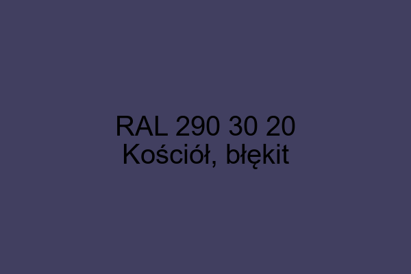 RAL 290 30 20 ral design