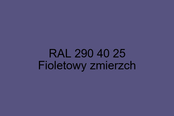 RAL 290 40 25 ral design