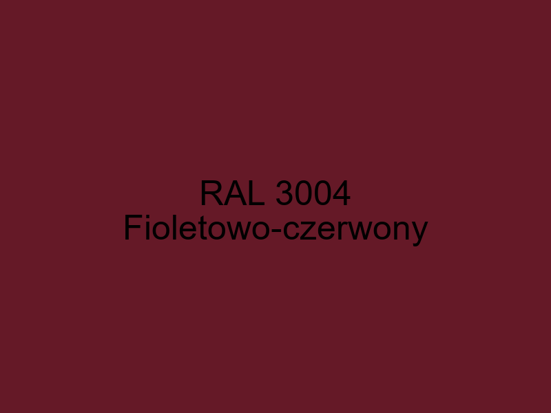 RAL 3004 paleta ral classic