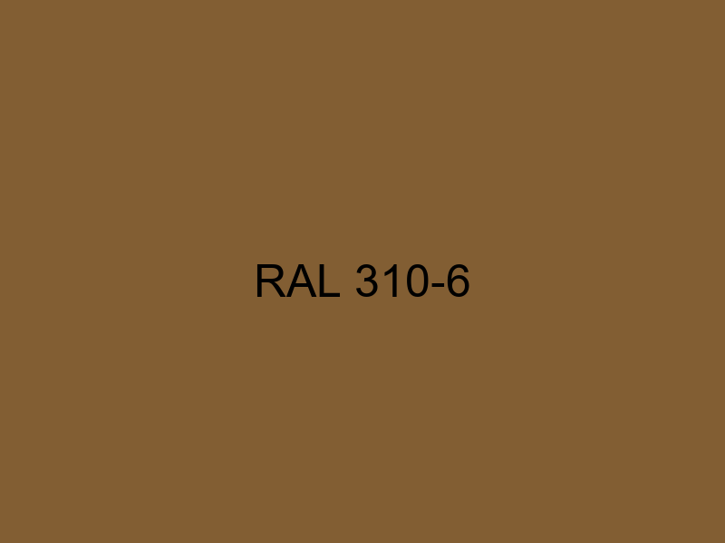 RAL 310 6 paleta ral effect