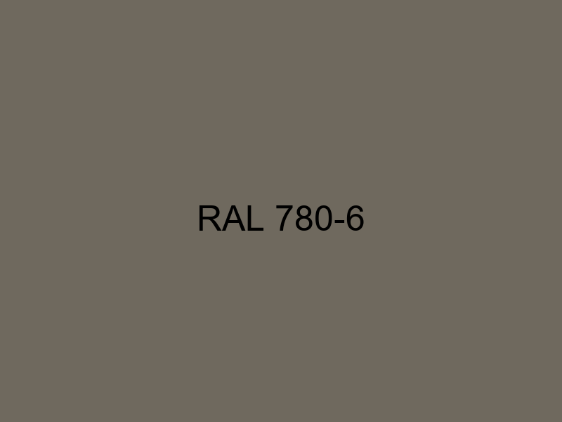 RAL 780 6 paleta ral effect